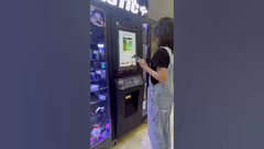 เครื่องขายกล่องบลินด์ความงาม สําหรับขายกล่องบลินด์ความงาม สีลิปสติก #vending