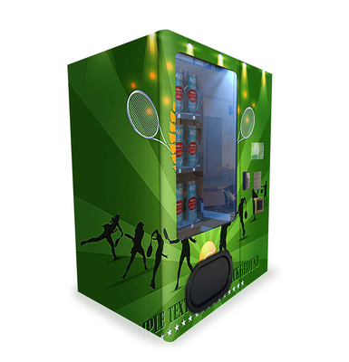 เครื่องจำหน่ายมินิเทนนิสอัตโนมัติรองรับเครื่องอ่านบัตรและระบบชำระเงินสด