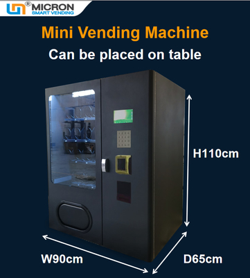 Office Hotel Mini Vending Machine สำหรับเครื่องอ่านบัตร Snack Nayax Smart