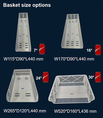 เครื่องจำหน่ายสินค้ายิมเพื่อขายเครื่องดื่มให้พลังงานผลไม้สดตู้เย็นหยอดเหรียญพร้อมเครื่องอ่านบัตร