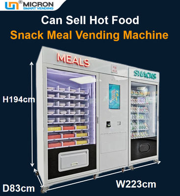 Combo Cabinets Cup Noodle Vending Machine พร้อมน้ำร้อน