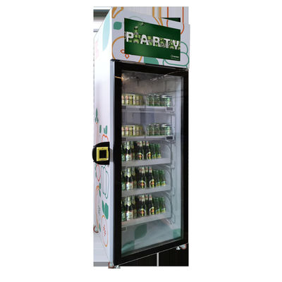 Micron Smart Vending Fresh Food Snack Drink ตู้จำหน่ายตู้เย็นอัจฉริยะพร้อมเครื่องอ่านบัตร