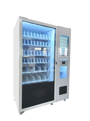 เครื่องจำหน่ายน้ำผลไม้เครื่องดื่มหยอดเหรียญ Snack Micron Smart Vending Touch Screen