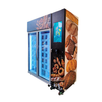 เครื่องจำหน่ายขนมปังอัจฉริยะ 240V 10KWh ปรับแต่งสี