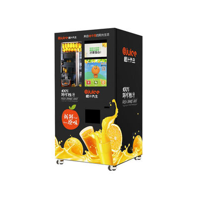 เครื่องขายน้ําส้มสับอัตโนมัติใหม่ พร้อมเครื่องอ่านบัตรขนาดใหญ่