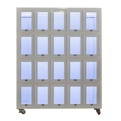 Micron Commercial 24/7 Self-Service Cooling Fresh Bouquet Flower Vending Machine ในร้านค้าปลีกที่ไม่มีคนขับ