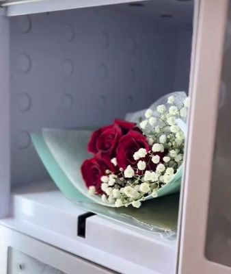 Micron Commercial Cooling Fresh Bouquet Flower Vending Machine ในร้านค้าปลีกที่ไม่มีคนขับ