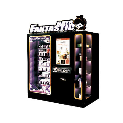 เครื่องขายสินค้าดูแลผิวหนังอัตโนมัติกล่องตาบอดขนาดใหญ่ พร้อมโฆษณาดิจิตอลจอสัมผัส 32 นิ้ว