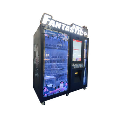 เครื่องขายสินค้าดูแลผิวหนังอัตโนมัติกล่องตาบอดขนาดใหญ่ พร้อมโฆษณาดิจิตอลจอสัมผัส 32 นิ้ว