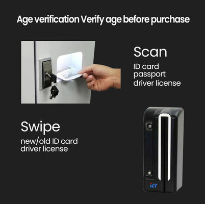 32 นิ้วtouchscreen ไลท์บ็อกซ์โปรโมชั่น ID Verifier เครื่องขายของสําหรับ  Nic