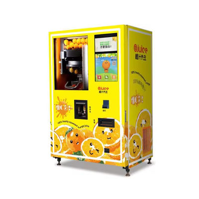 เครื่องขายส้มอัตโนมัติ พร้อมเครื่องอ่านบัตร เครื่องขายน้ําผลไม้