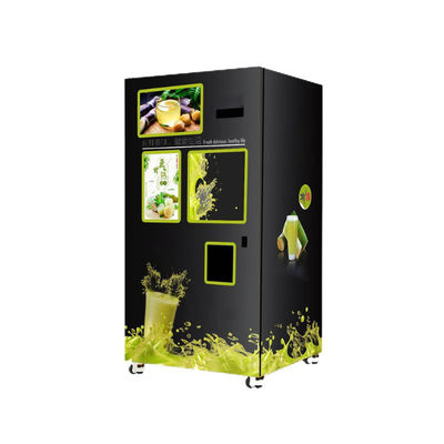เครื่องขายน้ํามันหญ้าแซ็กเกอร์อริจินอล Self-Service With Intelligent Cleaning System สําหรับศูนย์การค้า