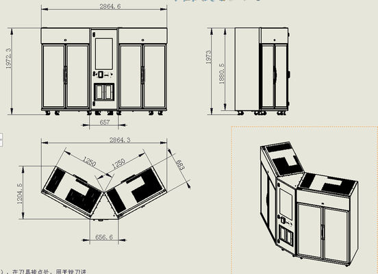 เครื่องขายดอกไม้ที่สามารถปรับแต่งได้ มาตรฐานสูง