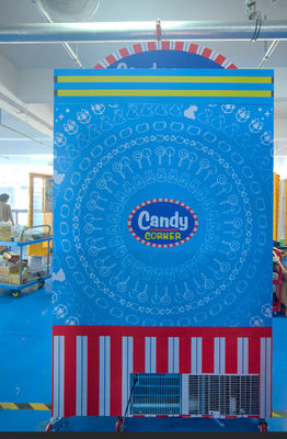 ตู้หยอดเหรียญ Smart Candy พร้อมหน้าจอสัมผัสขนาด 21.5 นิ้วตัวเลือกการชำระเงินหลายตัวเลือกตู้จำหน่ายขนมอัตโนมัติ