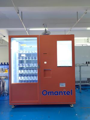 โลโก้ที่กําหนดเอง Lightbox โปเกมอน PTCG การ์ด Vending Machine กับ Lift touchscreen สําหรับการโฆษณา