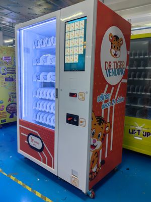เครื่องขายอาหารว่าง ที่ไม่มีคนขับ พร้อมระบบส่งเสริมการขายที่สมาร์ท