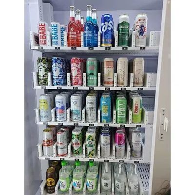 สีขาว สีดํา หรือสีที่กําหนดเอง และสติ๊กเกอร์บัตรประชาชน ระบบการชําระเงิน เครื่องขายเบียร์
