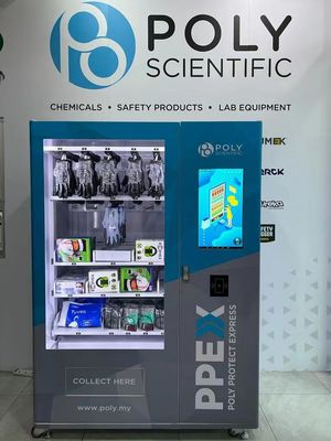 ปรับปรุงการกระจาย PPE ในสภาพแวดล้อมการผลิตด้วยเครื่องจำหน่าย Vending PPE Self Service