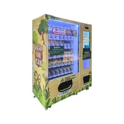 เครื่องขายอาหารสัตว์กรอบโลหะที่สะดวกสบาย สําหรับความจุสูงและการเติมเต็มที่น่าเชื่อถือ