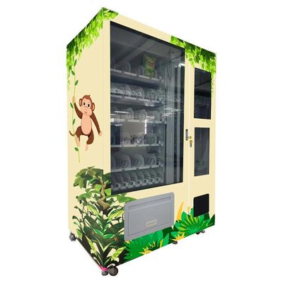 เครื่องขายอาหารสัตว์กรอบโลหะที่สะดวกสบาย สําหรับความจุสูงและการเติมเต็มที่น่าเชื่อถือ