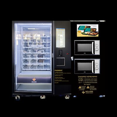 คุณภาพ  Big Capacity Hot Food & Pizza Vending Machine with Microwave Heating and Refrigeration System โรงงาน