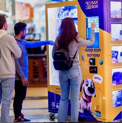 คุณภาพ  Smart Pet Medicine & Supplies Vending Machine with Side Lockers for Pet Stores & Veterinary Clinics โรงงาน