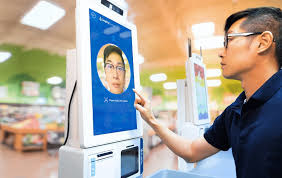 Face ID Payment เครื่องหยอดเหรียญที่กำหนดเองภาษาอังกฤษไมครอน