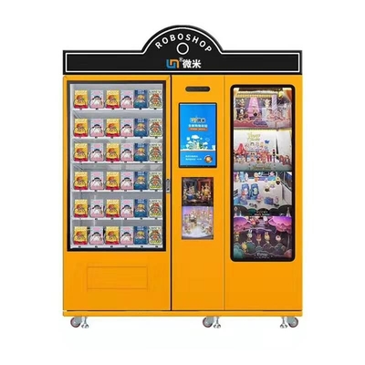ของเล่นเด็กไดโนเสาร์ที่ทำกำไรได้มากที่สุดกล่องตาบอดกลาง Pick-Up Vending Machine Touch Screen