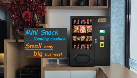 Chocalate Bar เครื่องจำหน่ายขนมขนมขบเคี้ยวขนาดเล็ก 90 ความจุ