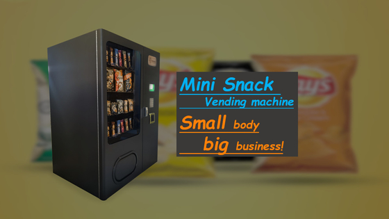 Chocalate Bar เครื่องจำหน่ายขนมขนมขบเคี้ยวขนาดเล็ก 90 ความจุ