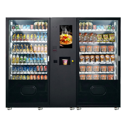 Combo Cabinets Cup Noodle Vending Machine พร้อมน้ำร้อน