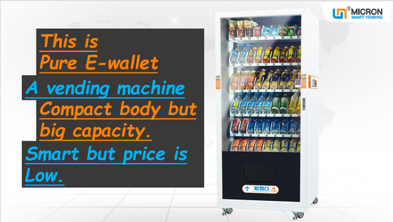 Meguiar Winter Hot Drink Snack POP Vending Machine พร้อมระบบอัจฉริยะและ E-Wallet