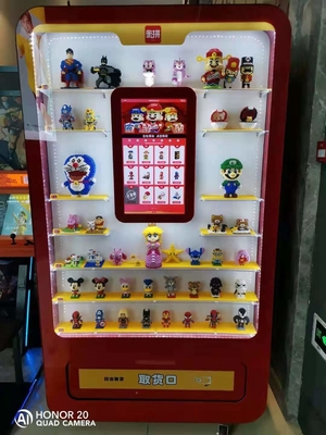 ตู้หยอดเหรียญแบบกำหนดเอง Micron Smart Toy Vending Machine พร้อม Display Ark และ Touch Screen