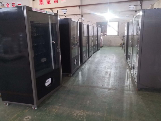 ขนมขบเคี้ยว ตู้หยอดเหรียญแบบกำหนดเอง ฟิลิปปินส์ มาเลเซีย Vending Machine พร้อม E-Wallet