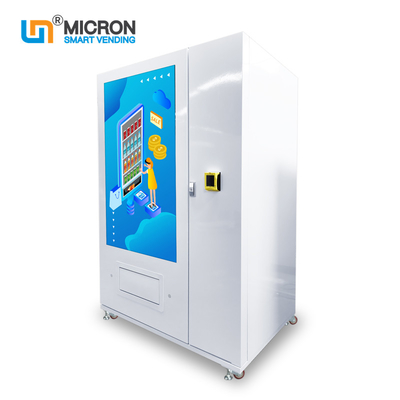 เครื่องจำหน่ายสินค้าอัตโนมัติอัจฉริยะพร้อมหน้าจอสัมผัสขนาด 55 นิ้ว