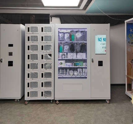 Combo Locker ตู้จำหน่าย PPE สำหรับหมวกกันน็อคเครื่องมือในโรงงาน