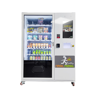 Fruit Saland เครื่องหยอดเหรียญอัตโนมัติ 10 ช่องปรับได้เครื่องจำหน่ายหุ่นยนต์ความจุขนาดใหญ่ไมครอน