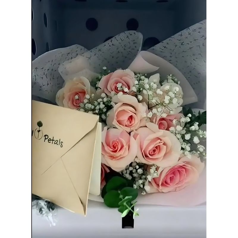 เครื่องดอกไม้สดขนาดเล็ก ทําให้ดอกไม้ดูได้ชัดเจนและสดใส ด้วยระบบล้างหมอกอัตโนมัติ ป้องกันการบด