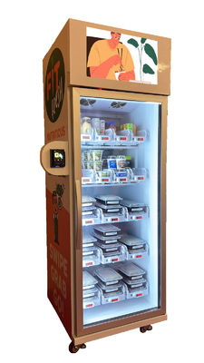 Grab N Go Vending Machine สำหรับผลไม้ไข่ขนมเครื่องดื่มไวน์ 1202 ความจุ