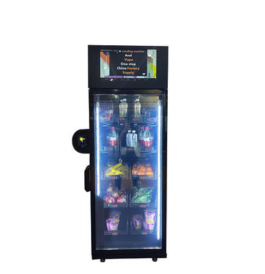 240V ตู้เย็นสมาร์ท สําหรับอาหารว่าง เครื่องขายเครื่องดื่มเย็น