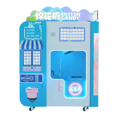 Micron Street Food Business เครื่องขายขนมหวานพัดขนมหวานที่มีรสชาติผลไม้ 32 ชิ้น และรูปดอกไม้