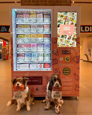 24 / 7 ร้านขายสัตว์เลี้ยง อาหารสุนัข การดูแลความสะอาด การซักผ้า สินค้าสัตว์เลี้ยง เครื่องขายในห้าง