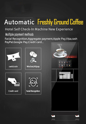 Snack Food Vending Machine with 20-Second Beverage and 40-Second Espresso