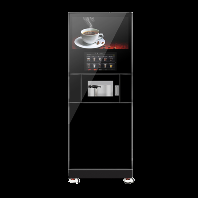 Standing Coffee Vending Machine 300 Cup Capacity 9BAR Pressure