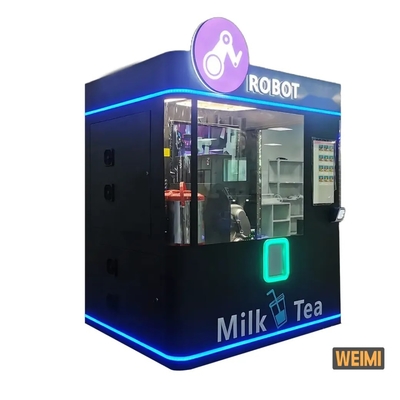 เครื่องจำหน่ายกาแฟอัตโนมัติบาริสต้าหุ่นยนต์พร้อม 6 รสชาติ