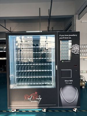 Smart Luxury Jewelry Vending Machine with 7 Floors * 12 Slots and RS232/MDB Standard Protocol