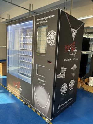 Smart Luxury Jewelry Vending Machine with 21.5 Inch Touch Screen and Android 11 OS