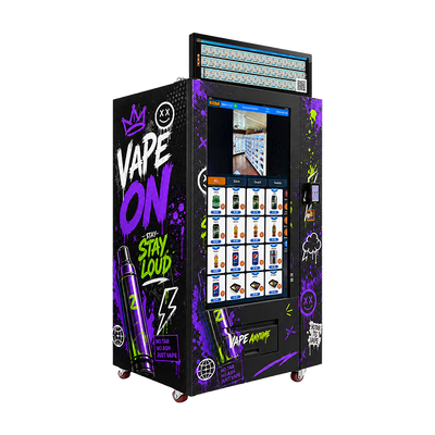 Touch Screen Vending Machines with 55 Inch Touch Screen and Age Verification Modules for Secure Unmanned Retail Operations