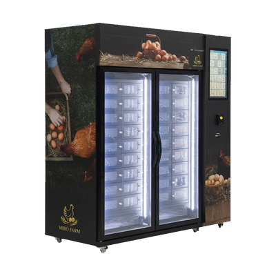 Dual Temperature Locker Vending Machine for Selling Fresh Frozen Meat Eggs Vegetables Dairy and Other Farm Products 24/7