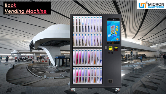 ตู้จำหน่ายหนังสือขนาดที่กำหนดเองพร้อมระบบชำระบิล Micron smart vending